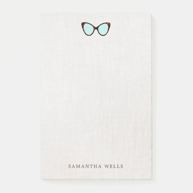 Post-it® Lunettes de soleil rétroactives personnalisées (Devant)