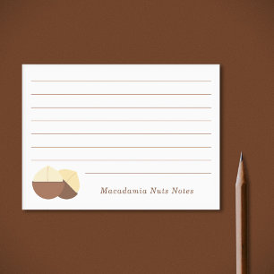 Post-it® Macadamia noix notes collantes