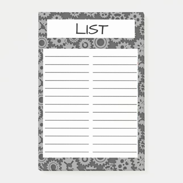 POST-IT® MAGASIN D'ALIMENTATION (Devant)
