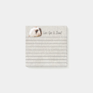 Post-it® Magnifique animal de compagnie Brown de Guinée bl