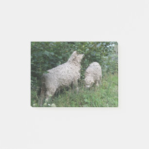 Post-it® Maigre mouton Manger Feuilles Post it note Pad