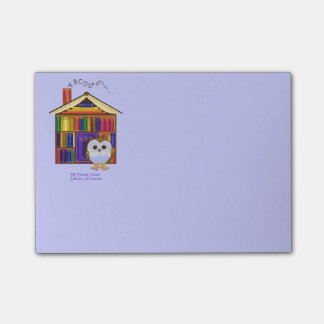 Post-it® Maison rêveuse - bibliothèque !