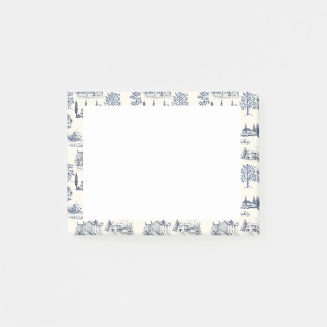 Post-it® Maisons historiques Toile (Devant)