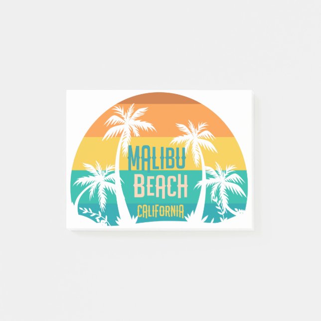 Post-it® Malibu Beach Retro (Devant)