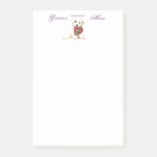 Post-it® Maman de coeur de Bichon