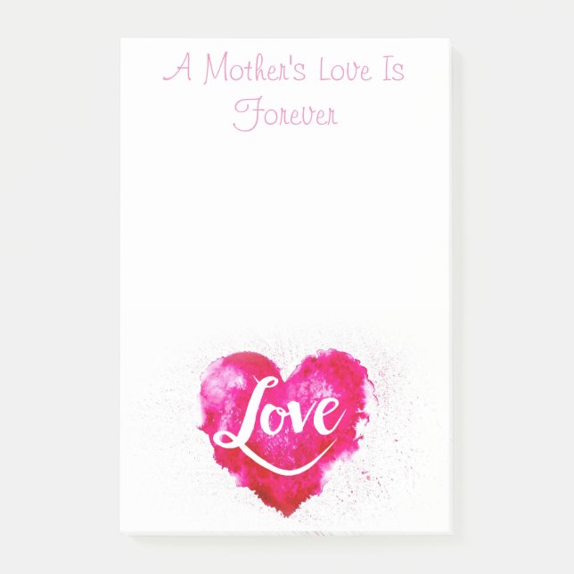 Post-it® Maman, notes postales (Devant)