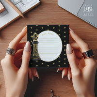 MAMAN Reine de ma vie, Écriture Dorée Échiquier No