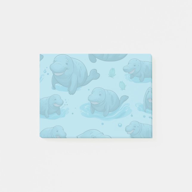 Post-it® Manatees comiques (Devant)