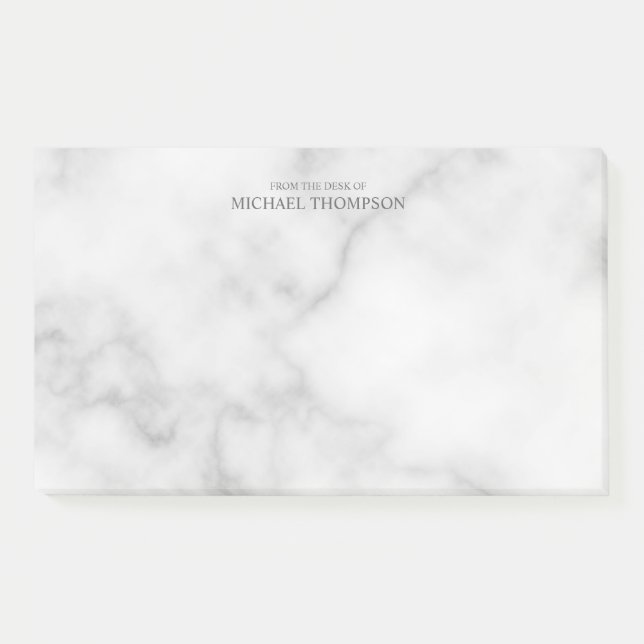 Post-it® Marbre blanc professionnel (Devant)