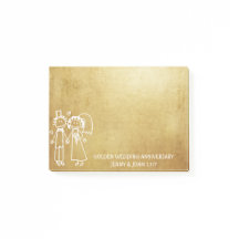 Mariage Anniversaire Merci Grungy Gold