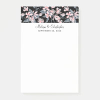 Mariage Motif rose et gris Floral