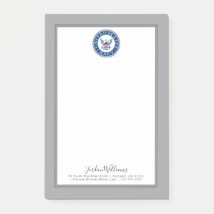 Post-it® Marine américaine   Navy Alt Emblem