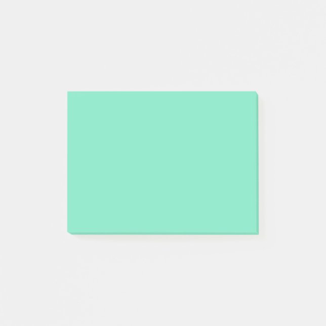 Post-it® Marine Green Blue Aqua Turquoise 2015 Tendance des (Devant)