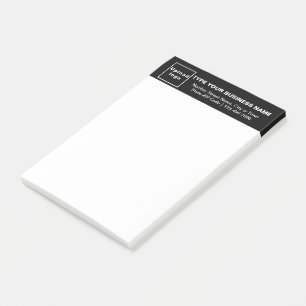 Post-it® Marque d'affaires sur la tête noire de long