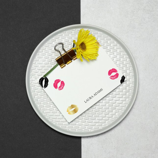 Post-it® Marques Lipstick | Nom personnalisé (Créateur téléchargé)