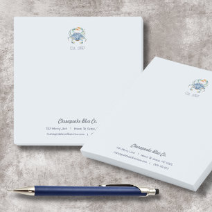Post-it® Maryland Blue Crab Custom Business Post-It Notes