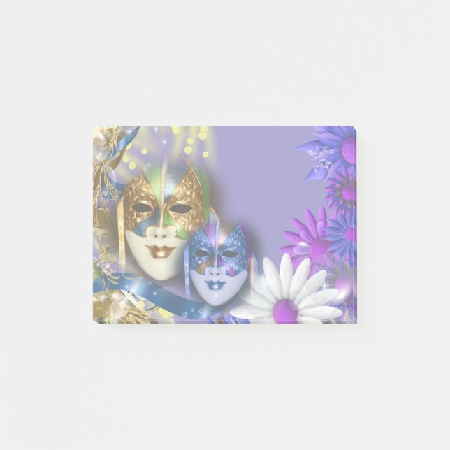 Post-it® Mascarade quinceanera masques vénitiens (Devant)
