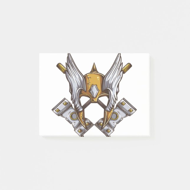 Post-it® Masque Viking (Devant)