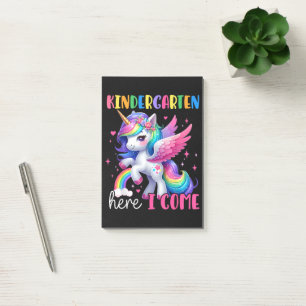 Post-it® Maternelle j'arrive licorne rentrée scolaire
