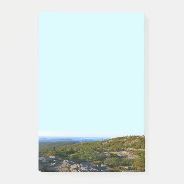 Post-it® Matin au sommet de la montagne Cadillac à Acadia (Devant)