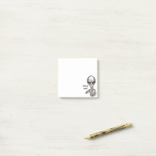 Post-it® Mauvais Alien, Tu es le prochain ! Notes post-it