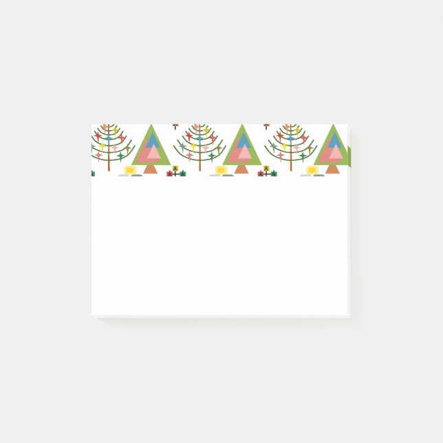 Post-it® MCM Xmas Trees (Devant)