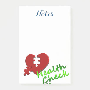Post-it® Médecin Infirmière Médecine du Sport Paix Amour De