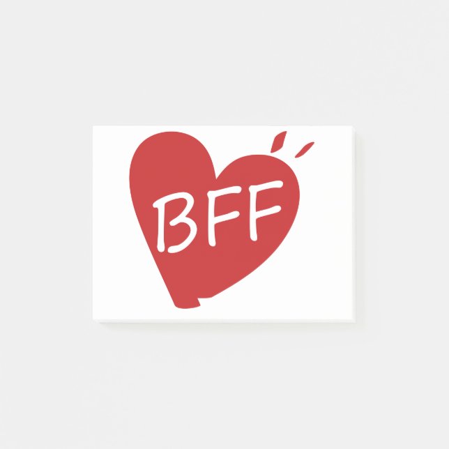 Post-it® Meilleur ami pour toujours (Devant)