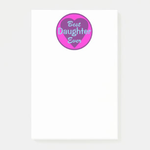 Post-it® Meilleure fille jamais