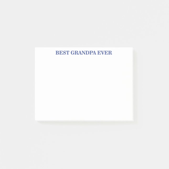 POST-IT® MEILLEURE GRANDPA (Devant)