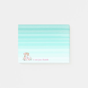 Post-it® Mélange de fleurs mignonnes et élégantes pour fill