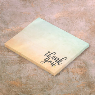 Post-it® Merci Or Amour Cœur Aquarelle