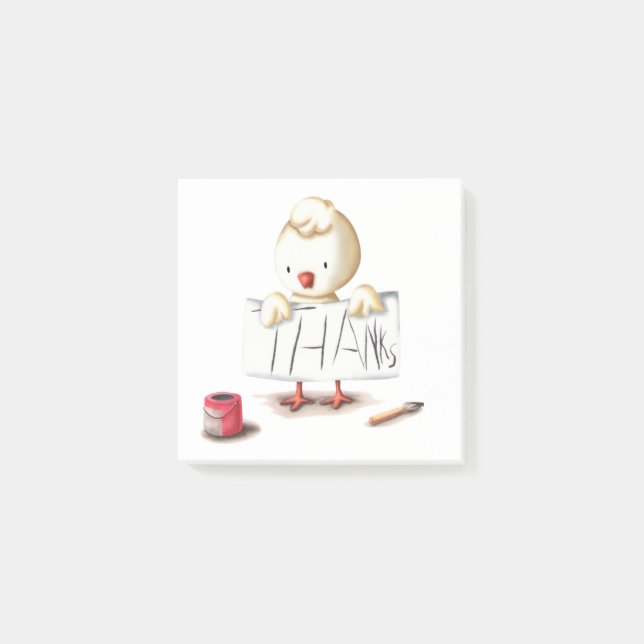 Post-it® Merci Poulet Mignon (Devant)