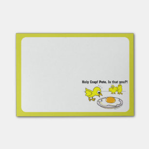 Post-it® Merde sainte ! Peter, est que vous ?