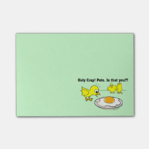 Post-it® Merde sainte ! Peter, est que vous ?