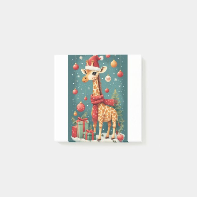 Post-it® Merry Christmas Giraffe (Devant)