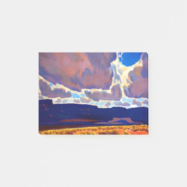 Post-it® MESAs de Maynard Dixon dans l'ombre (Devant)