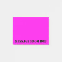 Message de Daylight Fuchsia 4 x 3