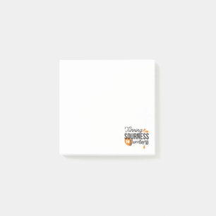 Post-it® Message de vie positif - Transformer l'acide en su