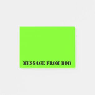 Post-it® Message vert d'été