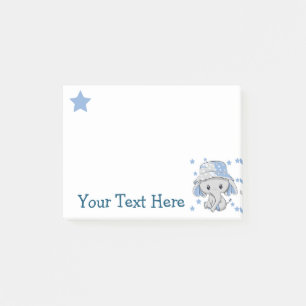 Post-it® Mignon bébé éléphant garçon 