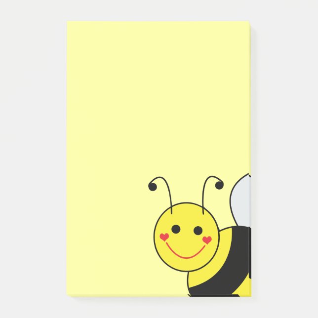 Post-it® Mignon gaffez l'abeille (Devant)