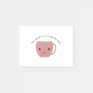 Post-it® Mignonne et drôle So Matcha Amour
