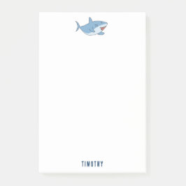 Post-it® Mignons requins blancs motif océan