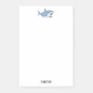 Post-it® Mignons requins blancs motif océan