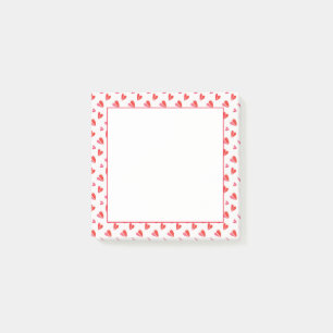 Post-it® MINI COEURS 3x3 Post It Note Pad