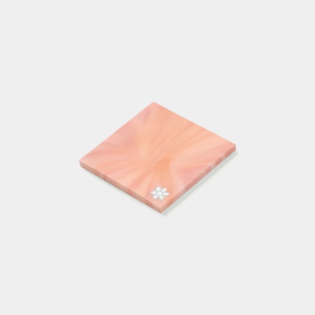 Post-it® Mini couleur carré orange (Incliné)