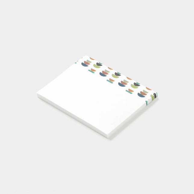 Post-it® Minimalisme moderne du milieu du XXe siècle  (Incliné)