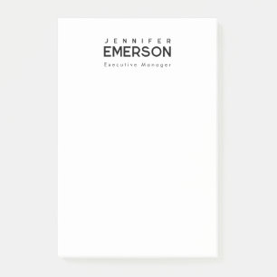 Post-it® Minimaliste moderne professionnel plain