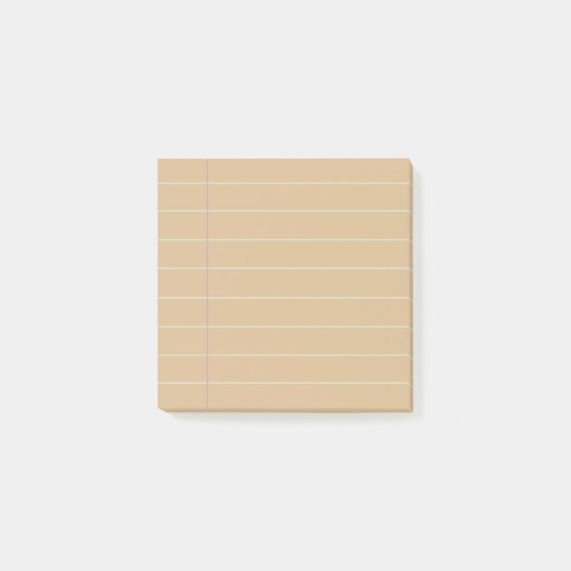 Post-it® Minimaliste simple (Devant)